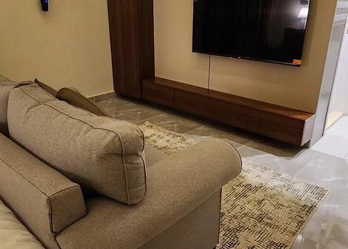 استديو واسع بتأثيث مودرن